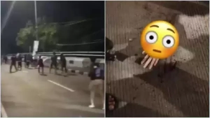 Ngeri, Tangan Korban Tercecer Saat Tawuran Di Fly Over Pasar Rebo 4 Tangan Korban Tercecer