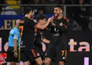 Hasil Frosinone vs Roma : Skor Telak 0-3