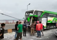 Kecelakaan Maut Bus Tabrak Truk Pasir Hingga Sopir Tewas di TKP