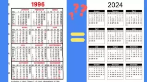 Heboh! Kalender Tahun 2024 Sama Persis Dengan Kalender Tahun 1996, Netizen Takut Peristiwa Ini Terulang 5 Netizen Takut Peristiwa Ini Terulang