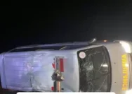 Peristiwa Kecelakaan Ambulans Terbalik di Bangka, Pasien Patah Kaki Tewas Terpental