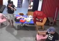 Insiden Viral, Pria Serang Polisi dengan Golok, Diduga Balas Dendam
