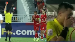 Heboh! Pendukung Timnas Indonesia U-23 Pukul Wasit Shen Yinhao Dengan Piring 4 Heboh! Pendukung Timnas Indonesia U-23 Pukul Wasit Shen Yinhao Dengan Piring