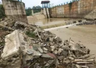 Rp18,8 Miliar Terbuang Sia-sia, Pembangunan Bendung Cimoyan di Pandeglang Diduga Asal-asalan
