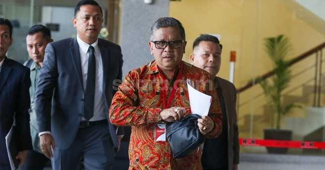 KPK Sita Catatan Pribadi Hasto Kristiyanto