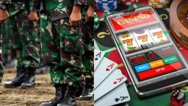 Skandal Judi Online, Perwira TNI Gelapkan Rp 876 Juta Uang Satuan