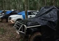 Terungkap! Pelaku Sabung Ayam Way Kanan Orang Kaya, 20 Mobil Mewah Tertinggal di TKP