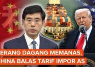 Imbas Tarif Trump, China Membalas, Bursa Saham Langsung Goyang