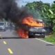 Mobil Boks Pengisi ATM Terbakar di Polman, Uang Rp4,6 Miliar Ludes Dilalap Api