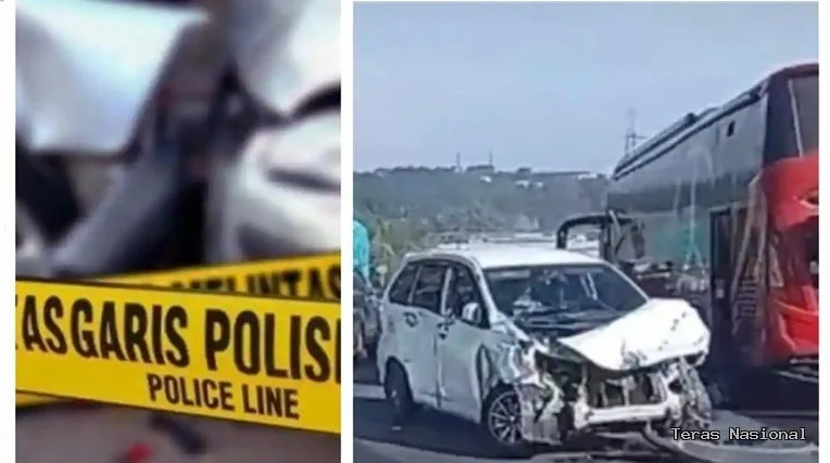 Insiden Beruntun Tol Japek, Bus Hantam Dua Mobil Dan Korban Luka