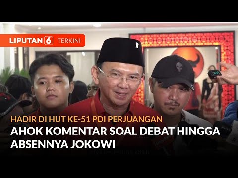 Soal Absennya Jokowi di HUT Ke-51 PDIP, Ini Respons Ahok hingga Ganjar