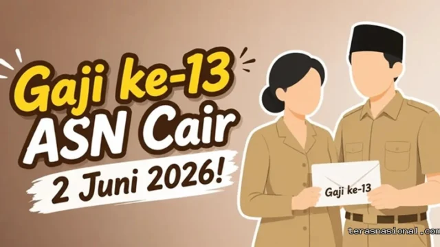 Gaji ke-13 Pensiunan Cair 2 Juni 2026, Ini Rincian Nominal Golongan I-IV 1 Teras Nasional EBSWAbt4
