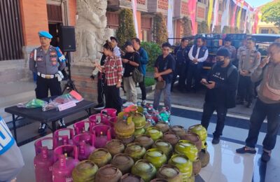 Polda Bali Ungkap Jaringan Penyalahgunaan BBM dan LPG Bersubsidi, 8 Tersangka Ditangkap